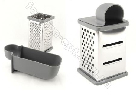 Терка с контейнером A-Plus - 1209 (4х-сторонняя) ✅ базовая цена $4.89 ✔ Опт ✔ Скидки ✔ Заходите! - Интернет-магазин ✅ Фортуна-опт ✅