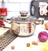 Кастрюля нержавеющая -1,9 л - Unique - 5003 ✅ базовая цена $8.77 ✔ Опт ✔ Акции ✔ Заходите! - Интернет-магазин Fortuna-opt.com.ua.