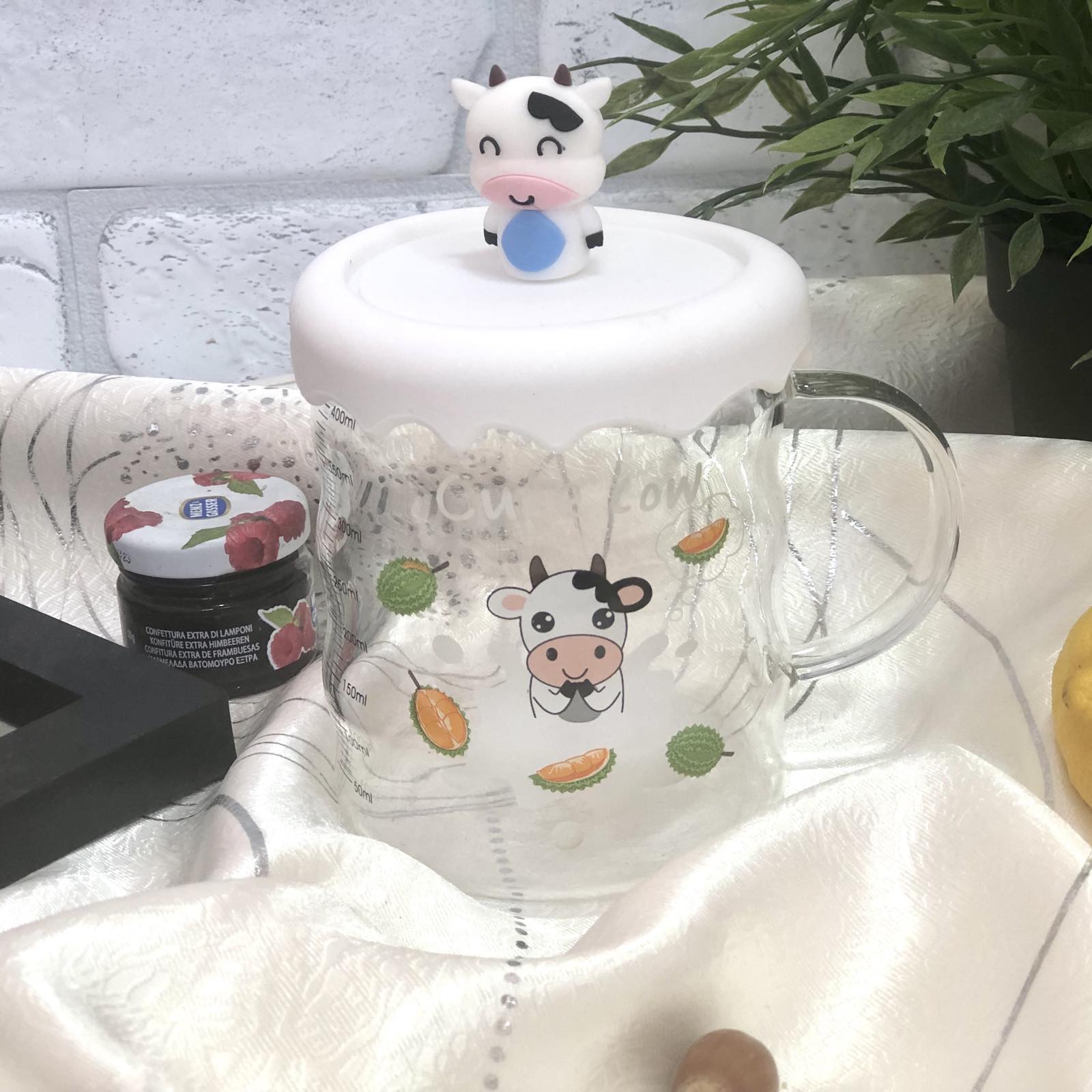 Чашка с крышкой 500 мл "Сows" Stenson - 88517 ✅ базовая цена $4.55 ✔ Опт ✔ Скидки ✔ Заходите! - Интернет-магазин ✅ Фортуна-опт ✅