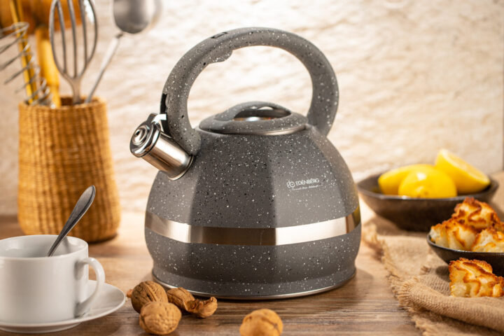 Чайник со свистком мраморный Edenberg EB - 2475 - 3 л ✅ базовая цена $17.62 ✔ Опт ✔ Скидки ✔ Заходите! - Интернет-магазин ✅ Фортуна-опт ✅