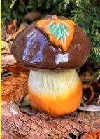 Гриб белый малый керамический 1812 ➜ Оптом и в розницу ✅ актуальная цена -Интернет магазин ✅ Фортуна ✅