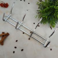 Вешалка нержавеющая 4 крючка 1164 ✅ базовая цена $3.04 ✔ Опт ✔ Акции ✔ Заходите! - Интернет-магазин Fortuna-opt.com.ua.