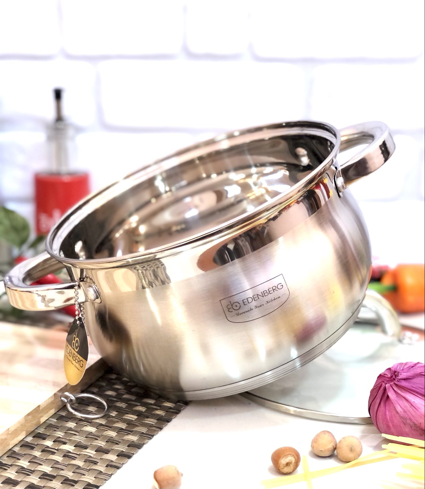 Кастрюля с 5-ти слойным дном Edenberg EB - 3723 - 2,1 л ✅ базовая цена $10.38 ✔ Опт ✔ Скидки ✔ Заходите! - Интернет-магазин ✅ Фортуна-опт ✅