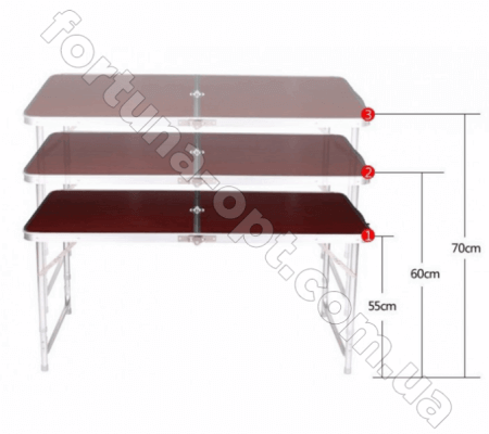 Стол складной для пикника +4 стула - 6001 ✅ базовая цена $36.55 ✔ Опт ✔ Скидки ✔ Заходите! - Интернет-магазин ✅ Фортуна-опт ✅