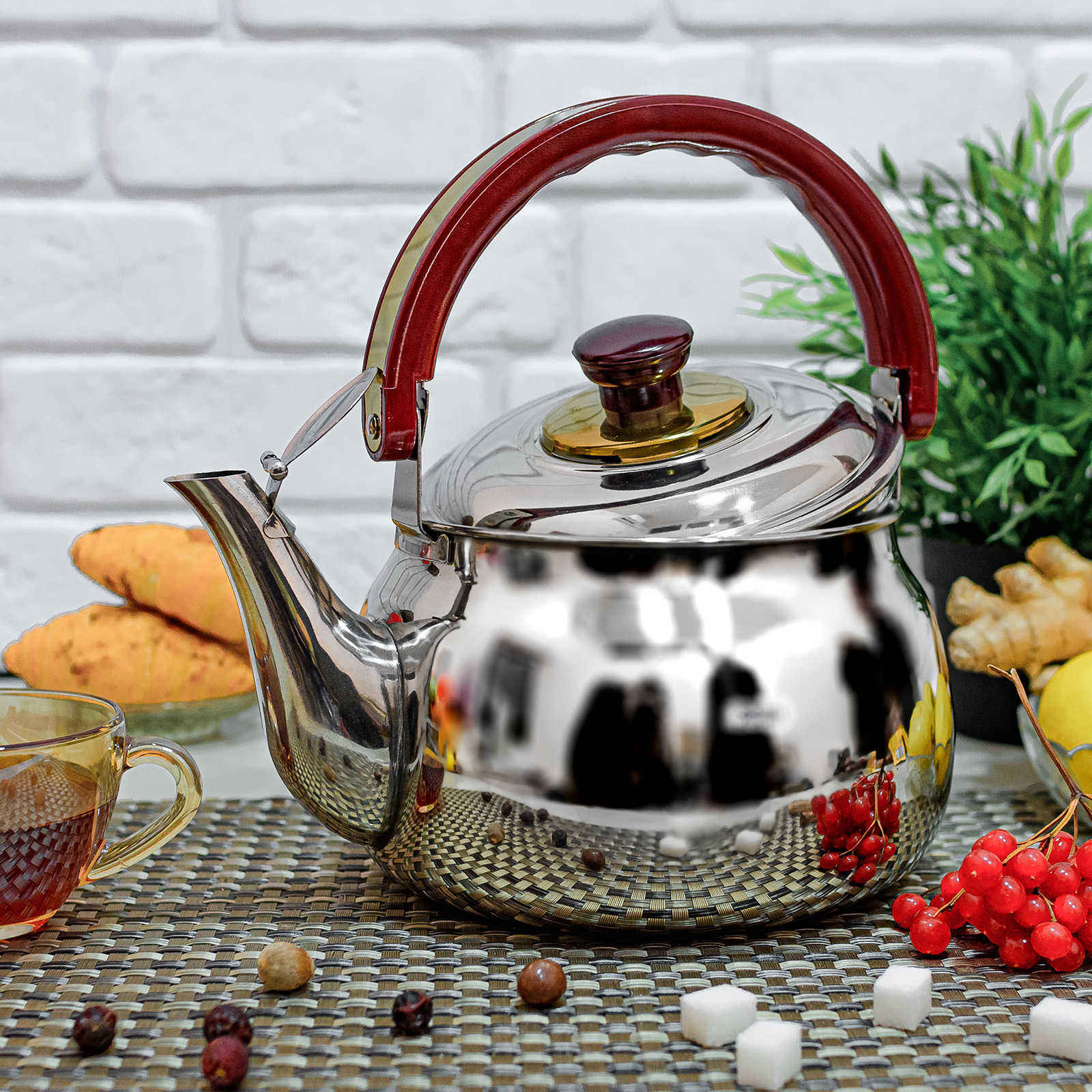 Чайник музыкальный 4 л (24 см) A-Plus - 9031 ✅ базовая цена $14.30 ✔ Опт ✔ Скидки ✔ Заходите! - Интернет-магазин ✅ Фортуна-опт ✅