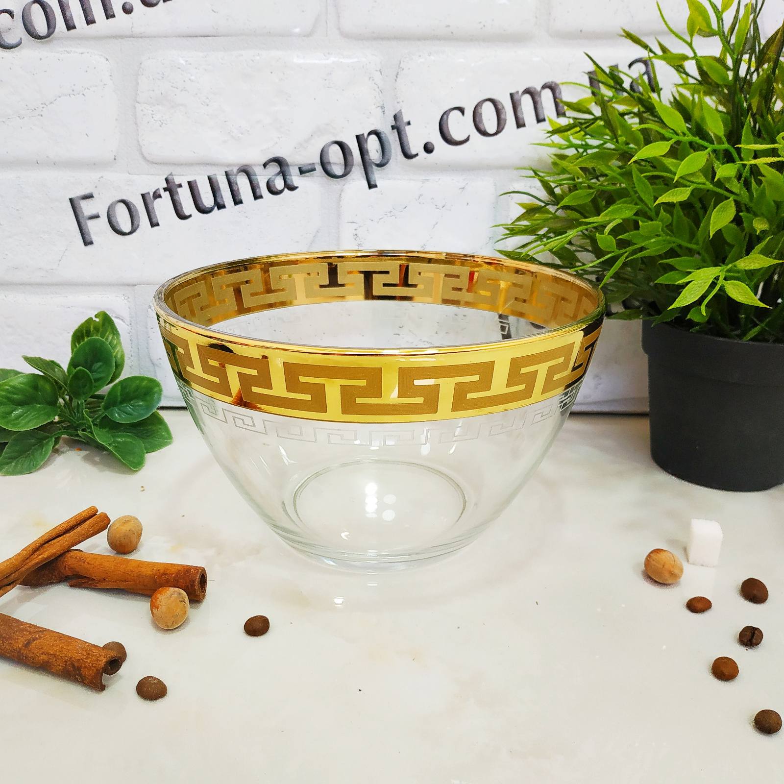 Салатник Греческий узор GE 03-1326 19 см ✅ базовая цена 213.72 грн. ✔ Опт ✔ Скидки ✔ Заходите! - Интернет-магазин ✅ Фортуна-опт ✅