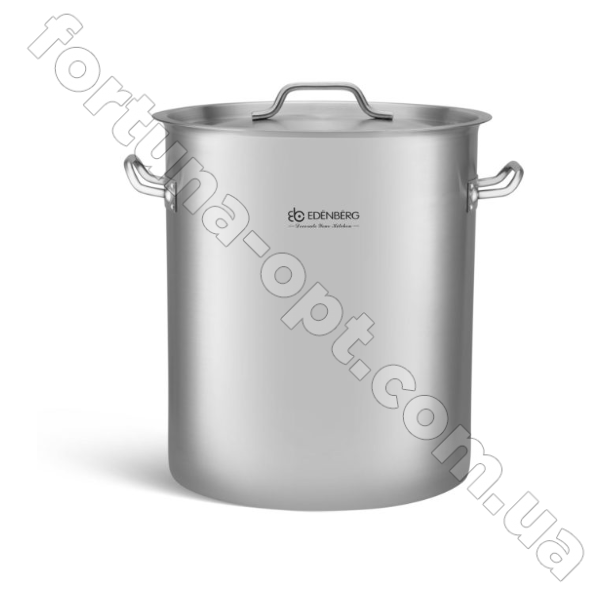 Кастрюля 25 л профессиональная Edenberg EB - 3774 ✅ базовая цена $54.89 ✔ Опт ✔ Скидки ✔ Заходите! - Интернет-магазин ✅ Фортуна-опт ✅