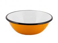 Миска эмалированная 0,6л 0305/4 Горчичная ➜ Оптом и в розницу ✅ актуальная цена -Интернет магазин ✅Фортуна✅