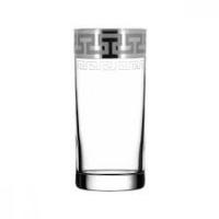 Стаканы серебро 290 мл 6шт/набор Греческий Узор 03-402 Н ➜ Оптом и в розницу ✅ актуальная цена -Интернет магазин ✅  Фортуна ✅