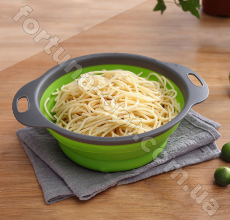 Набор дуршлагов силиконовых складных 7105  ✅ базовая цена $3.40 ✔ Опт ✔ Скидки ✔ Заходите! - Интернет-магазин ✅ Фортуна-опт ✅