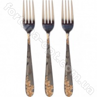 Вилка столовая нержавеющая Золото-цветок  086 ✅ базовая цена $0.83 ✔ Опт ✔ Акции ✔ Заходите! - Интернет-магазин Fortuna-opt.com.ua.
