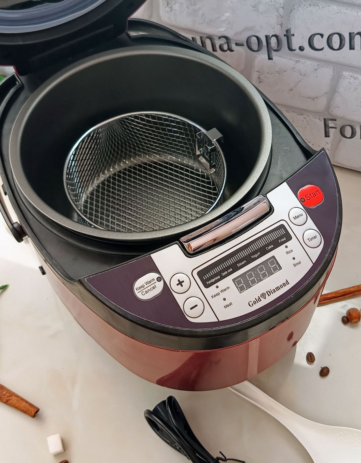 Мультиварка Diamond 08816 5л 2000Вт ✅ базовая цена $29.01 ✔ Опт ✔ Скидки ✔ Заходите! - Интернет-магазин ✅ Фортуна-опт ✅