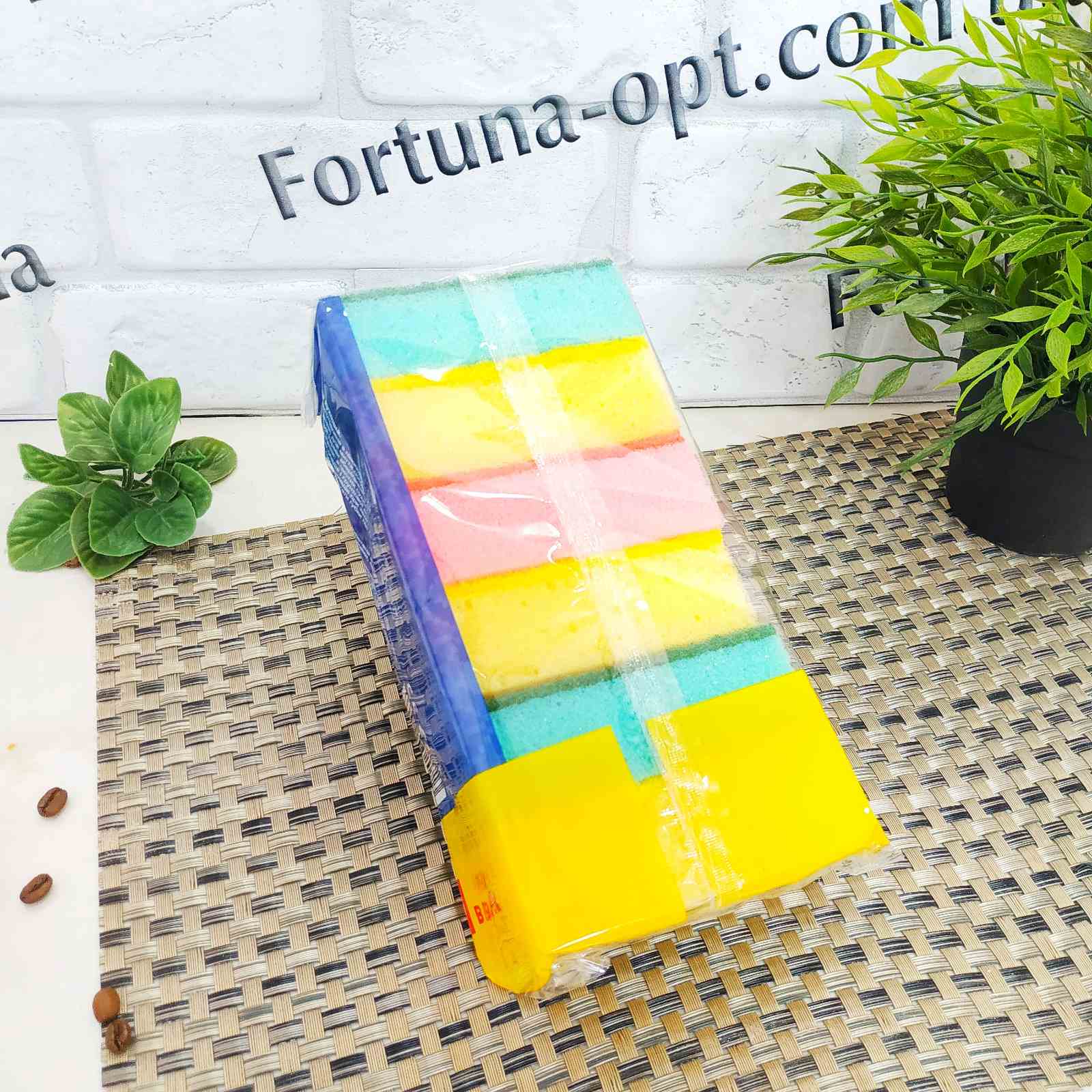 Губка для посуды Супер люкс (уп 5+1 шт Гигант XXL) 0153 ✅ базовая цена 20.72 грн. ✔ Опт ✔ Скидки ✔ Заходите! - Интернет-магазин ✅ Фортуна-опт ✅