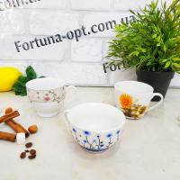 Чашка 180 мл "Ассорти" 0269 ✅ базовая цена $0.45 ✔ Опт ✔ Акции ✔ Заходите! - Интернет-магазин Fortuna-opt.com.ua.