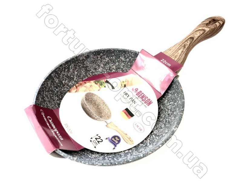 Сковорода с гранитным покрытием Benson BN - 531 - 26 см ✅ базовая цена $10.53 ✔ Опт ✔ Акции ✔ Заходите! - Интернет-магазин Fortuna-opt.com.ua.