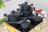 Набор посуды Edenberg EB - 9186 - 10пр, мраморное покрытие ✅ базовая цена $120.77 ✔ Опт ✔ Акции ✔ Заходите! - Интернет-магазин Fortuna-opt.com.ua.