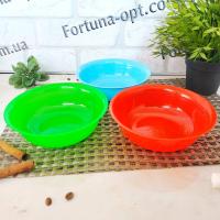 Миска пластиковая 0,75 л - 0065 ✅ базовая цена 11.70 грн. ✔ Опт ✔ Акции ✔ Заходите! - Интернет-магазин Fortuna-opt.com.ua.