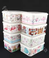 Набор пластиковых судочков 4 шт A-Plus - 237➜Опотом и в розницу✅актуальная цена -Интернет магазин ✅Фортуна✅