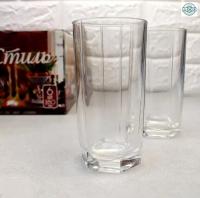 Набор стеклянных стаканов ОСЗ "Стиль" 180 мл 6 шт - 0794 ➜ Оптом и в розницу ✅ актуальная цена - Интернет магазин ✅ Фортуна ✅