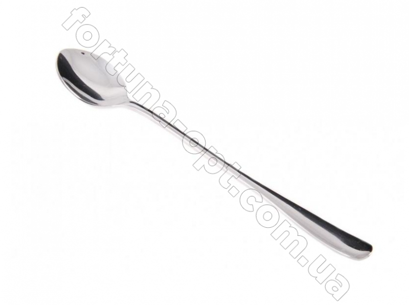Ложка чайная с длинной ручкой из нержавеющей стали - 1419 ✅ базовая цена 15.70 грн. ✔ Опт ✔ Акции ✔ Заходите! - Интернет-магазин Fortuna-opt.com.ua.