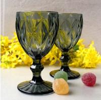 Бокал для вина 240 гр Smoky Grey A-Plus - 9015 - 1 шт ➜ Оптом и в розницу ✅ актуальная цена -Интернет магазин ✅ Фортуна ✅ 