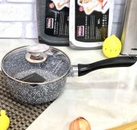 Ковш с крышкой гранит Edenberg EB - 8043 - 1,3 л - 16 см ✅ базовая цена $14.03 ✔ Опт ✔ Акции ✔ Заходите! - Интернет-магазин Fortuna-opt.com.ua.