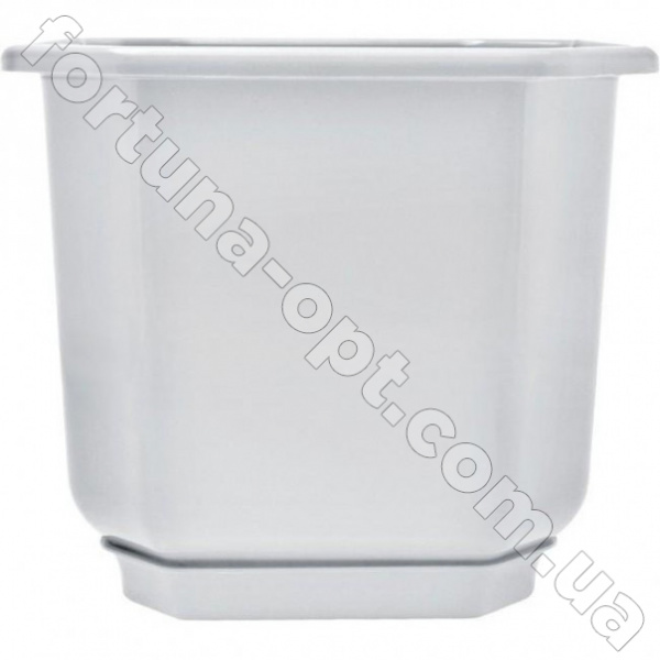 Горшок цветочный Дама 16*16*14 см - 0332 ✅ базовая цена 19.43 грн. ✔ Опт ✔ Скидки ✔ Заходите! - Интернет-магазин ✅ Фортуна-опт ✅