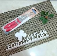 Нож для томата 102 мм 2 шт/набор Трамонтина COR & COR красная ручка 23462/274 ✅ базовая цена 185.15 грн. ✔ Опт ✔ Акции ✔ Заходите! - Интернет-магазин Fortuna-opt.com.ua.