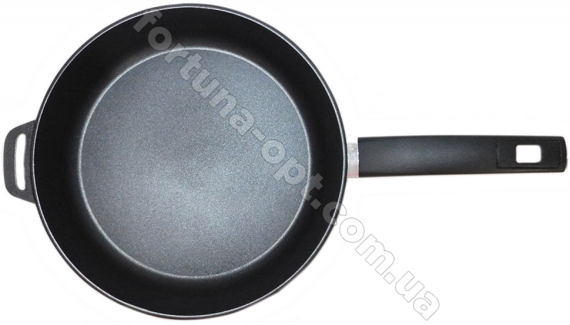 Сковорода Талко Веста 28 см cо стеклянной крышкой и антипригарным покрытием черная (A 50283) ✅ базовая цена 558.16 грн. ✔ Опт ✔ Скидки ✔ Заходите! - Интернет-магазин ✅ Фортуна-опт ✅