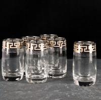 Набор стаканов Греческий узор GE 03-809 300 мл ➜ Оптом и в розницу ✅ актуальная цена -Интернет магазин ✅  Фортуна ✅