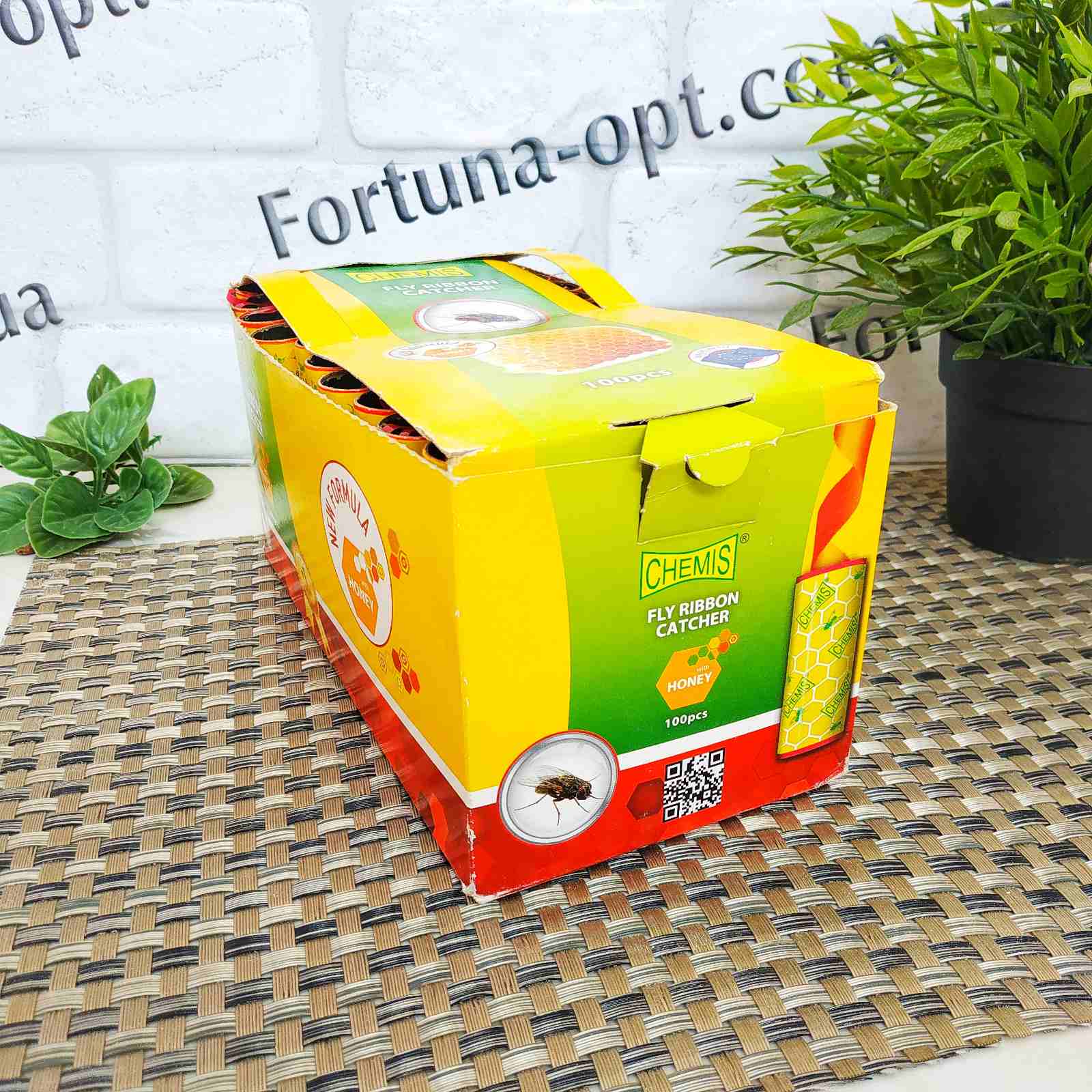 Липкая лента от мух 2821 ✅ базовая цена 5.11 грн. ✔ Опт ✔ Скидки ✔ Заходите! - Интернет-магазин ✅ Фортуна-опт ✅