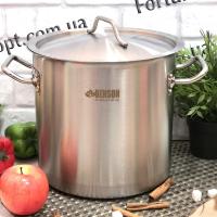 Кастрюля н/ж 12л профи Benson 0601 ✅ базовая цена $40.61 ✔ Опт ✔ Акции ✔ Заходите! - Интернет-магазин Fortuna-opt.com.ua.