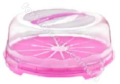 Тортовница закрытая 30 см пластиковая круглая 30305 ✅ базовая цена 84.03 грн. ✔ Опт ✔ Акции ✔ Заходите! - Интернет-магазин Fortuna-opt.com.ua.