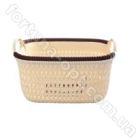 Корзина-плетенка для белья 24*18*12 см - Stenson - 85472 ✅ базовая цена $1.75 ✔ Опт ✔ Акции ✔ Заходите! - Интернет-магазин Fortuna-opt.com.ua.