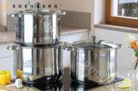 Набор больших кастрюль Edenberg EB - 516 ➜ Оптом и в розницу ✅ актуальная цена - Интернет магазин ✅ Фортуна ✅