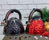 Чайник нержавеющий со свистком Edenberg 3 л EB - 8833 ✅ базовая цена $17.97 ✔ Опт ✔ Акции ✔ Заходите! - Интернет-магазин Fortuna-opt.com.ua.