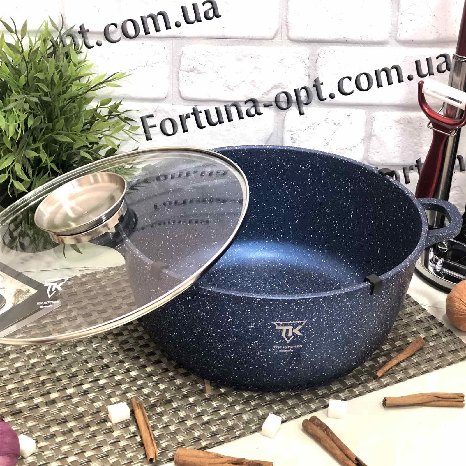 Кастрюля-казан Top Kitchen 5,7л синий (28 см) TК 00053 ✅ базовая цена $22.51 ✔ Опт ✔ Скидки ✔ Заходите! - Интернет-магазин ✅ Фортуна-опт ✅