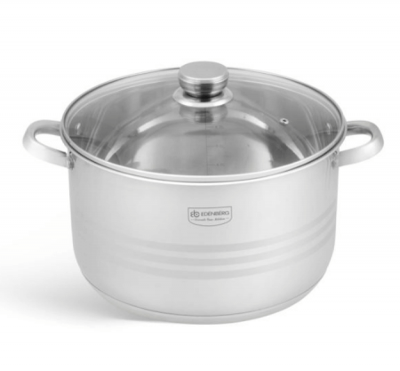 Кастрюля большого литража Edenberg EB - 3021 - 14,9 л ✅ базовая цена $28.82 ✔ Опт ✔ Скидки ✔ Заходите! - Интернет-магазин ✅ Фортуна-опт ✅