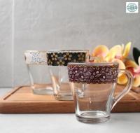Чашка стеклянная "Грация" кофе отводка 280мл - 8124 ✅ базовая цена 44.22 грн. ✔ Опт ✔ Акции ✔ Заходите! - Интернет-магазин Fortuna-opt.com.ua.