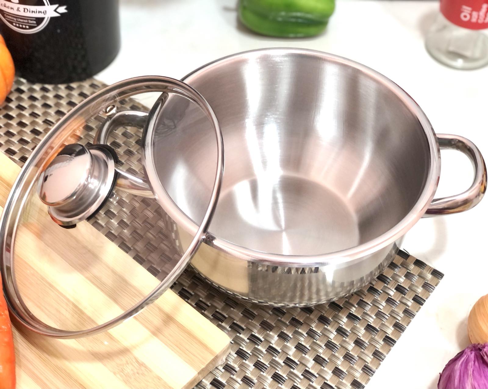 Кастрюля из нержавеющей стали Home Perfect - 2311 - 6 л ✅ базовая цена 460.23 грн. ✔ Опт ✔ Скидки ✔ Заходите! - Интернет-магазин ✅ Фортуна-опт ✅