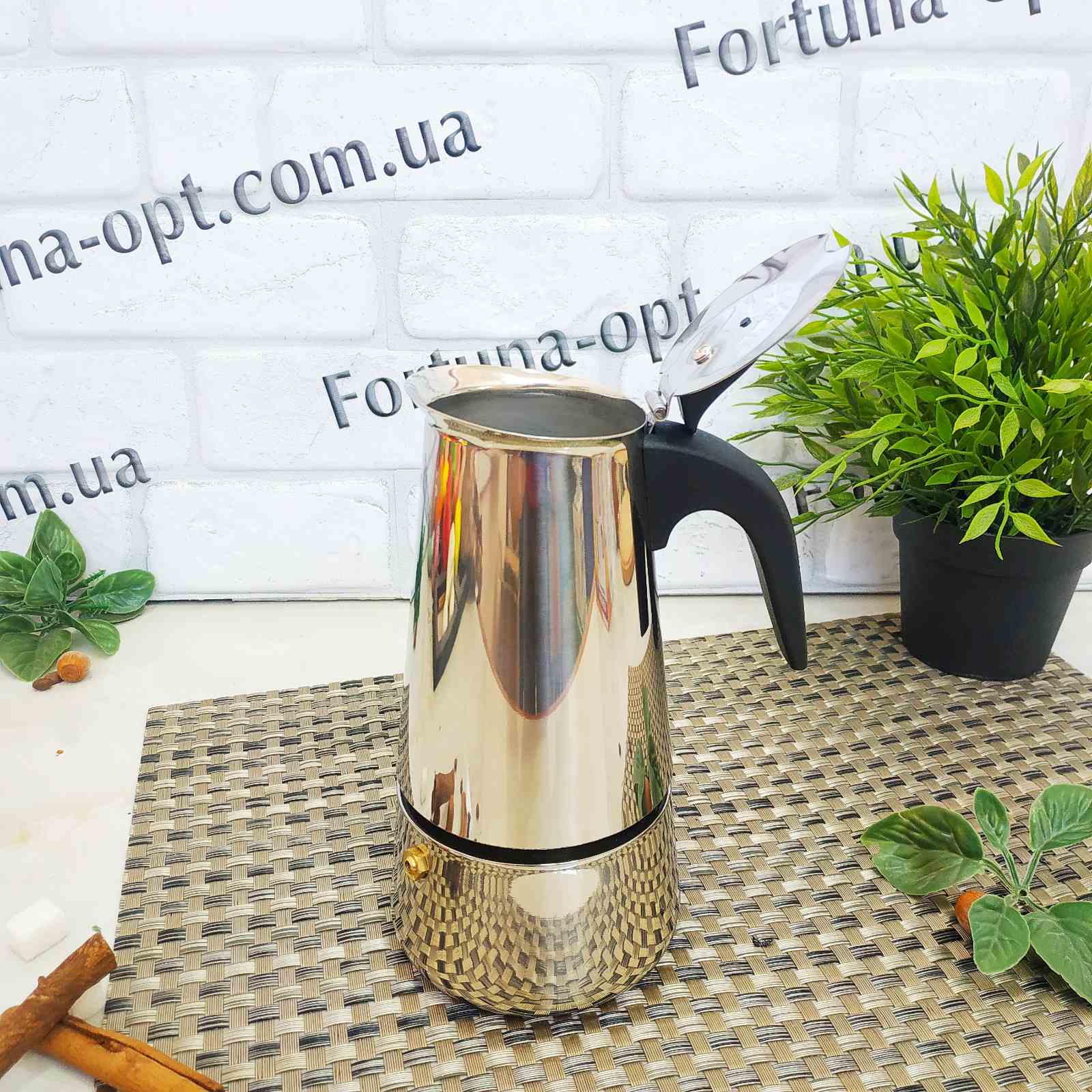 Кофеварка гейзерная A-Plus - 2088 на 6 чашек ✅ базовая цена $7.83 ✔ Опт ✔ Скидки ✔ Заходите! - Интернет-магазин ✅ Фортуна-опт ✅