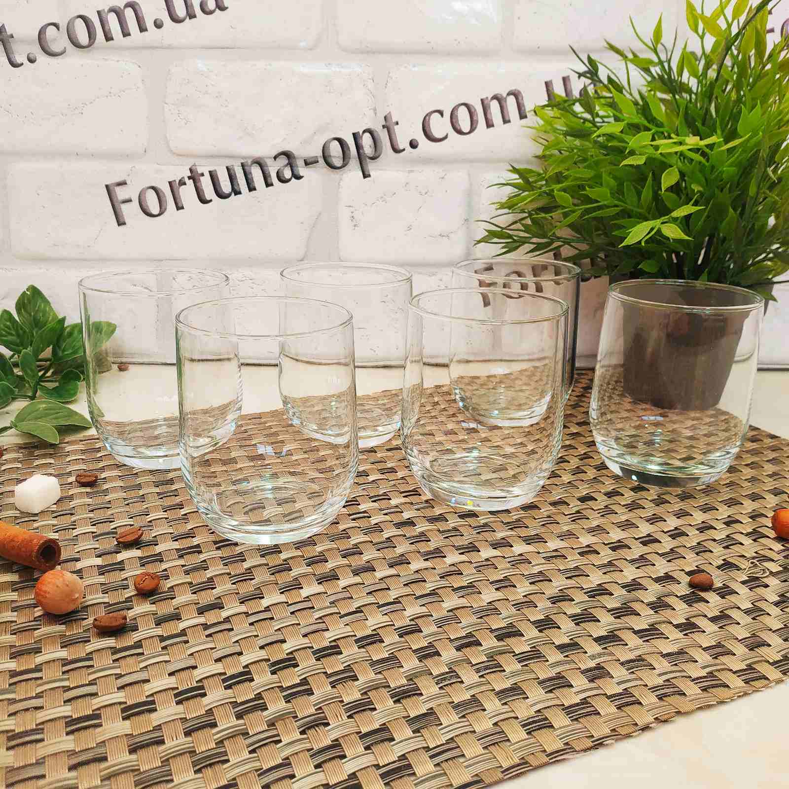 Стаканы "Сиде" 6 шт/набор 315 мл низ 73731 ✅ базовая цена 224.66 грн. ✔ Опт ✔ Скидки ✔ Заходите! - Интернет-магазин ✅ Фортуна-опт ✅