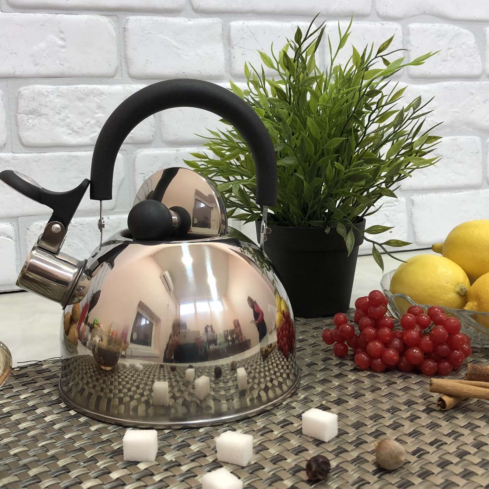 Чайник нержавеющий для плиты A-Plus - 1322 3 л ✅ базовая цена $6.46 ✔ Опт ✔ Скидки ✔ Заходите! - Интернет-магазин ✅ Фортуна-опт ✅