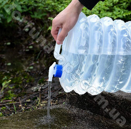 Канистра складная InGreen 7 л - 6005 ✅ базовая цена $3.08 ✔ Опт ✔ Скидки ✔ Заходите! - Интернет-магазин ✅ Фортуна-опт ✅