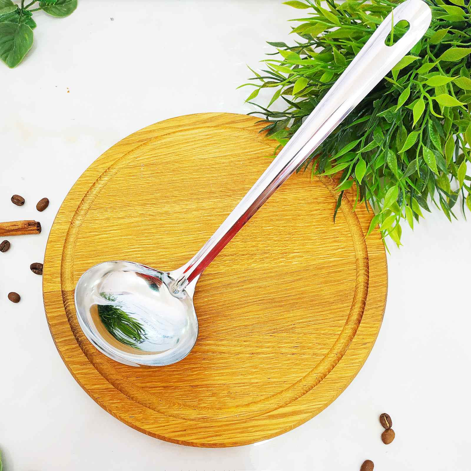 Половник кухонный из нержавеющей стали A-Plus - 0223 ✅ базовая цена $0.94 ✔ Опт ✔ Скидки ✔ Заходите! - Интернет-магазин ✅ Фортуна-опт ✅