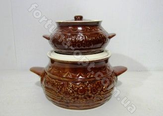 Набор супников керамических -2шт ➜ Оптом и в розницу ✅ актуальная цена - Интернет магазин ✅ Фортуна ✅