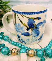 Чашка 360 мл "Цветы" 16125-1 (Ст) ✅ базовая цена $1.37 ✔ Опт ✔ Акции ✔ Заходите! - Интернет-магазин Fortuna-opt.com.ua.