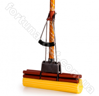 Швабра с двойным отжимом Гламур Золото с алюминиевой ручкой - 2030з ➜ Оптом и в розницу ✅ актуальная цена -Интернет магазин ✅ Фортуна ✅