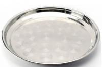 Поднос нержавеющий 40 см A-Plus -0892 ✅ базовая цена $2.70 ✔ Опт ✔ Акции ✔ Заходите! - Интернет-магазин Fortuna-opt.com.ua.