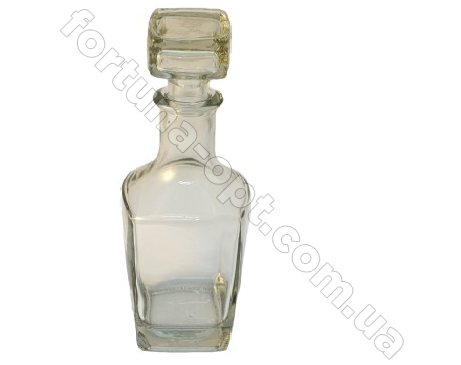 Графин для водки квадратный 500 мл - 3821 ➜ Оптом и в розницу ✅ актуальная цена -Интернет магазин ✅ Фортуна ✅